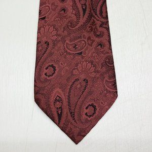 Giorgio Armani Paisley 100% Italian Silk Tie